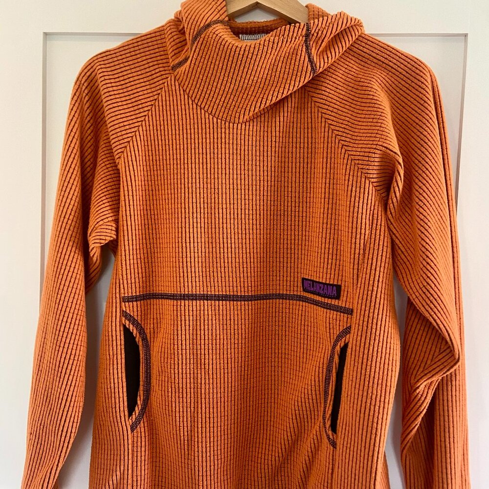 Melanzanna Micro Grid Hoodie